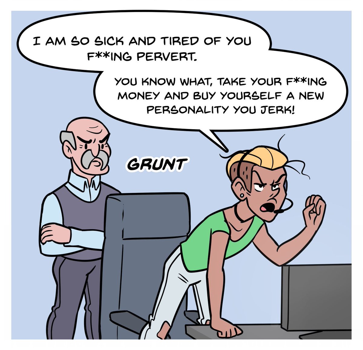 MartyBasto's tweet photo. We all know someone who can’t keep a job!

#webcomic #comic #topwebcomics #gay #lgbt #twink #bear #cute https://t.co/qJRJM53hct