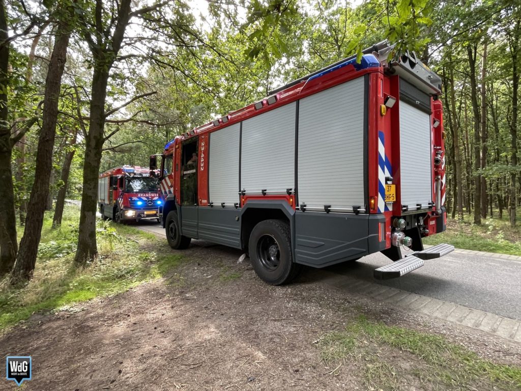 Bosbrand blijkt rokende vuurkorf ?. #Weert.