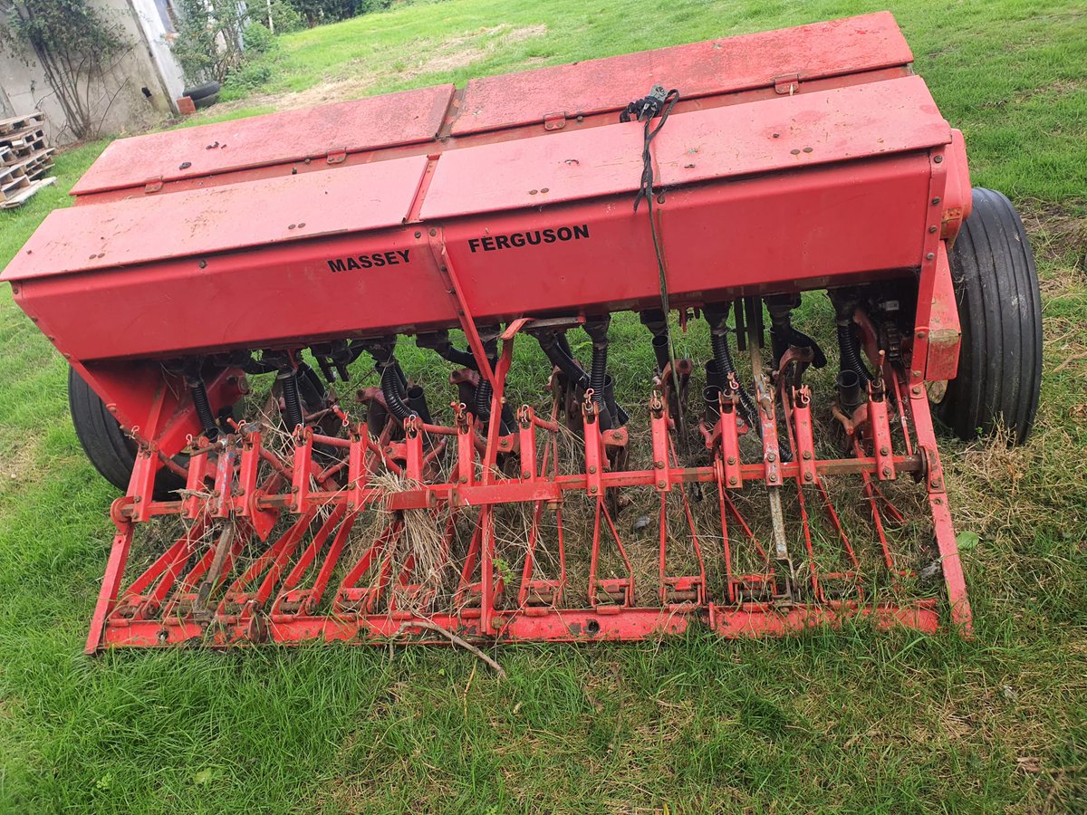 Anyone who's into old machinery, is this worth anything? MF 34 7 drill