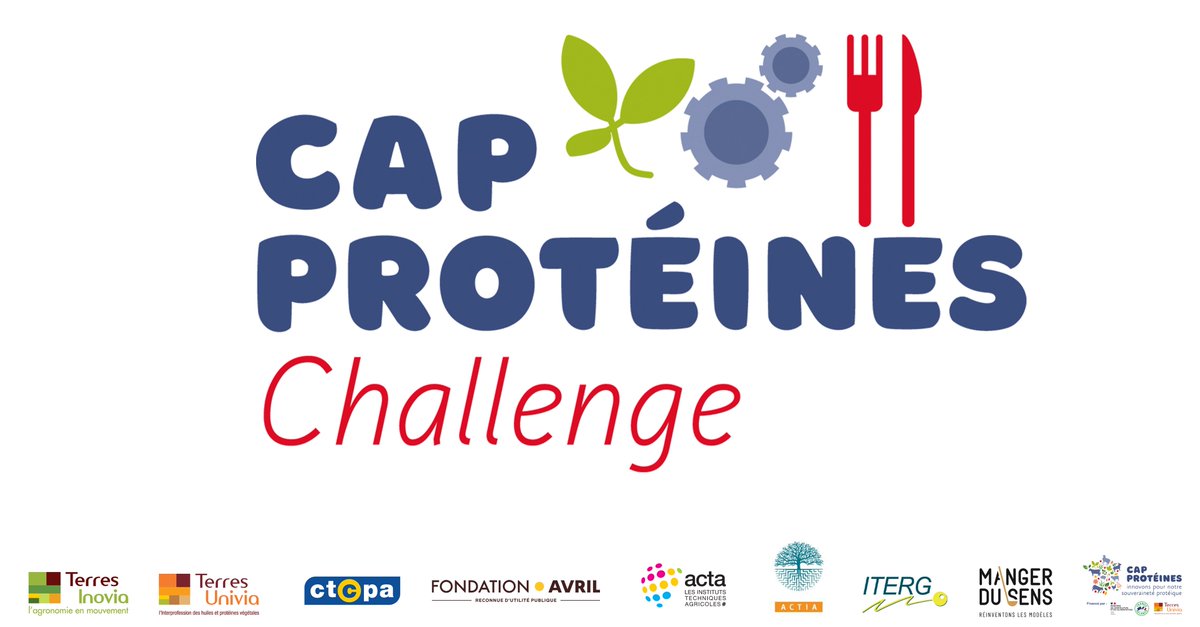 Vous êtes étudiants, et la thématique autour des protéines végétales vous intéresse ? Le Cap Protéines Challenge est fait pour vous ! 🚀

Envie d’y participer ? Rejoignez-nous au webinaire de lancement officiel du challenge, le 21 septembre au CTCPA.

👉 terresinovia.fr/-/cap-proteine…