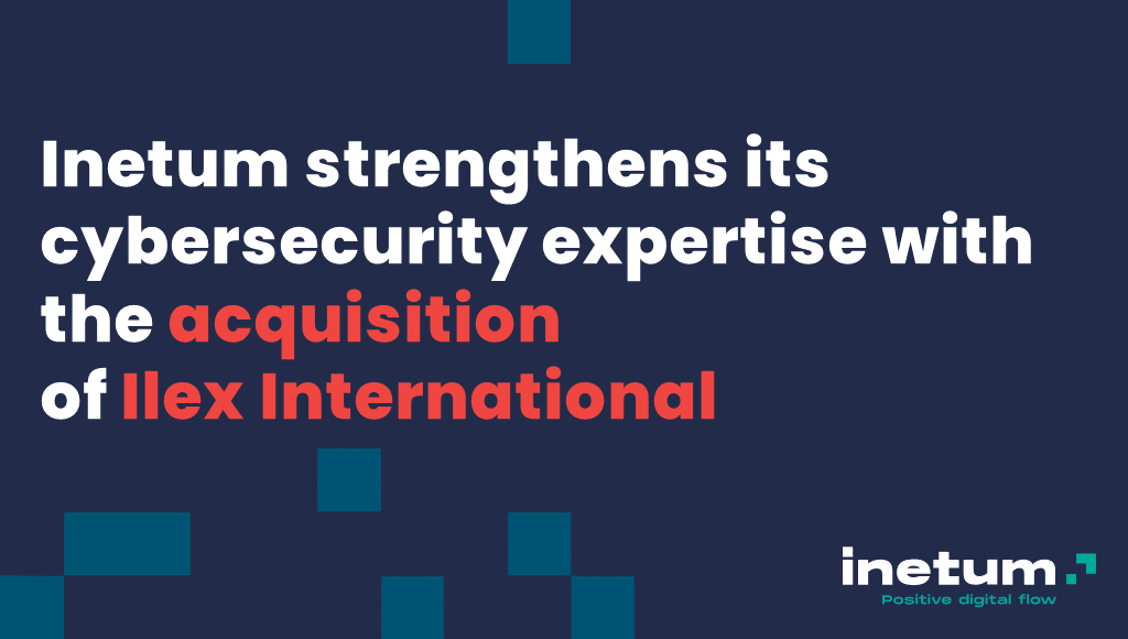 [#Acquisition 🤝] Welcome <a href="/ILEX_COM/">ILEX</a>! 
Because #cybersecurity is one of the pillars of our strategic plan #UPSCALE23, we have acquired the French leading publisher of IAM (Identity and Access Management) software, with more than 14 million users in France and abroad.