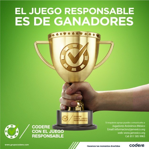 En Codere jugar limpio es responsabilidad de todos. #Juegoresponsable #GrupoCodere