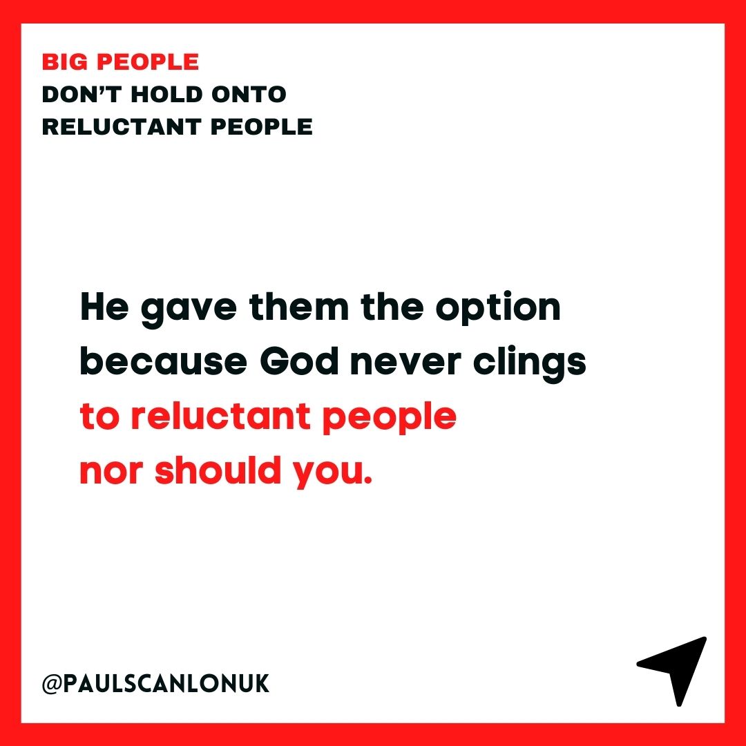 paulscanlonuk's tweet image. Have you experienced this? 
Growing, flourishing people don&apos;t keep a hold of reluctant people! 👊🏼

#freedom #letgo #mentorship #leadership