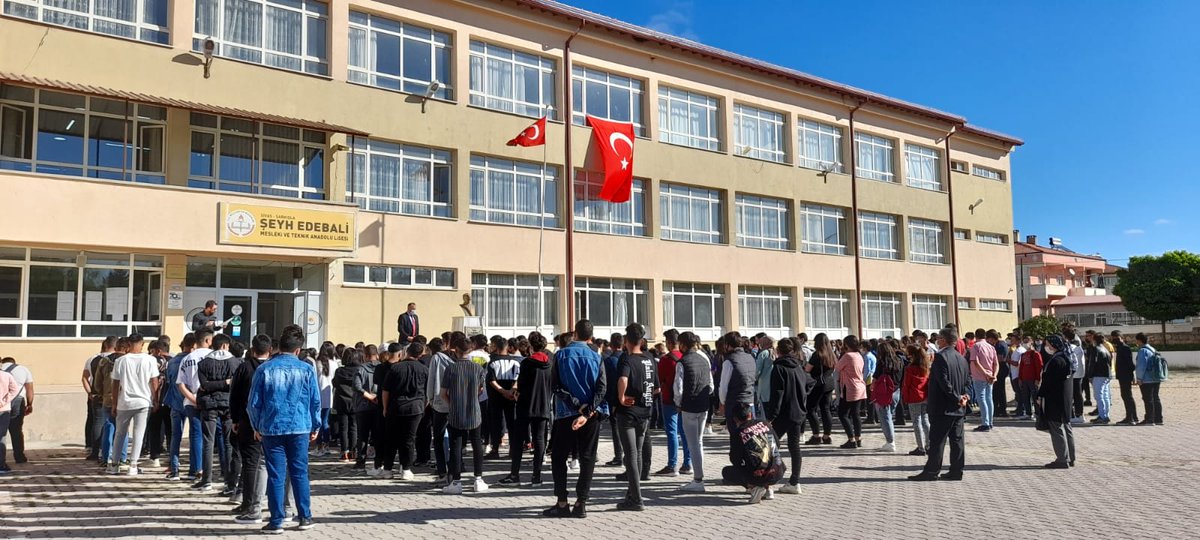 edebalimtal's tweet photo. Haydi Bismillah.
2021-2022 Eğitim Öğretim Yılı açılış töreni yapıldı. https://t.co/igqgwhYwNl