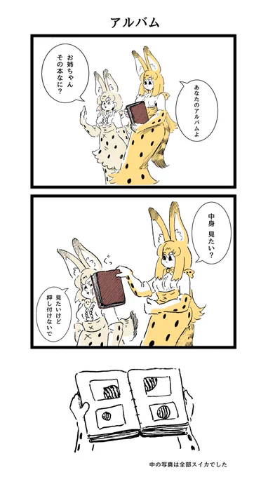 けもフレカラー漫画 