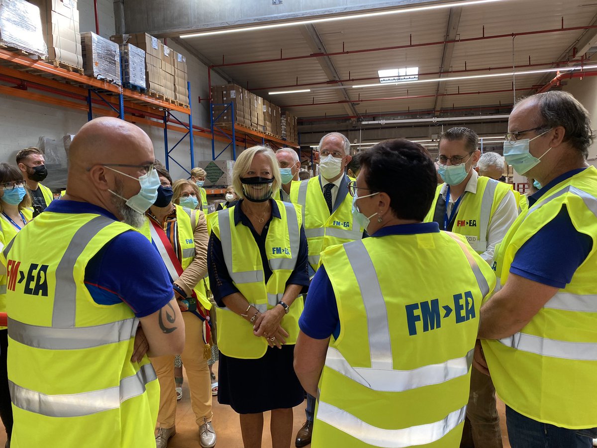 Visite ce matin de la secrétaire d’Etat en charge des personnes handicapées <a href="/s_cluzel/">Sophie Cluzel 🇨🇵🇪🇺</a> au sein de l’entreprise <a href="/FMLogistic_FR/">FM Logistic France</a>. Présentation de la politique handicap exemplaire qui s’y déploie et échange avec les salariés de l’entreprise adaptée.