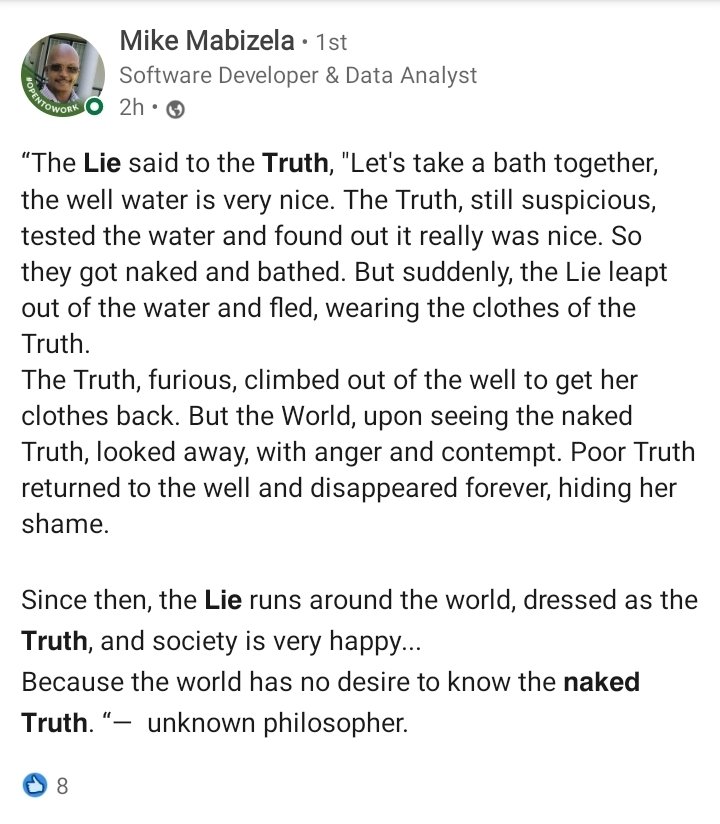 MxolisiMButhel1's tweet photo. Something to think about! https://t.co/2Vp1EqiyXP