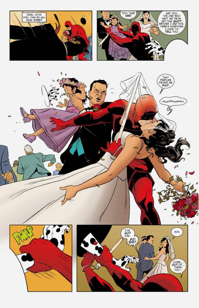 I would talk about Daredevil comics, for example, but that's a smaller pool of content, and the top tier stuff - Ann Nocenti , JR jr, Miller, Janson, David Mazzucchelli, Waid, Paolo Rivera - is already so widely discussed that I don't feel I'd bring anything new to the discussion