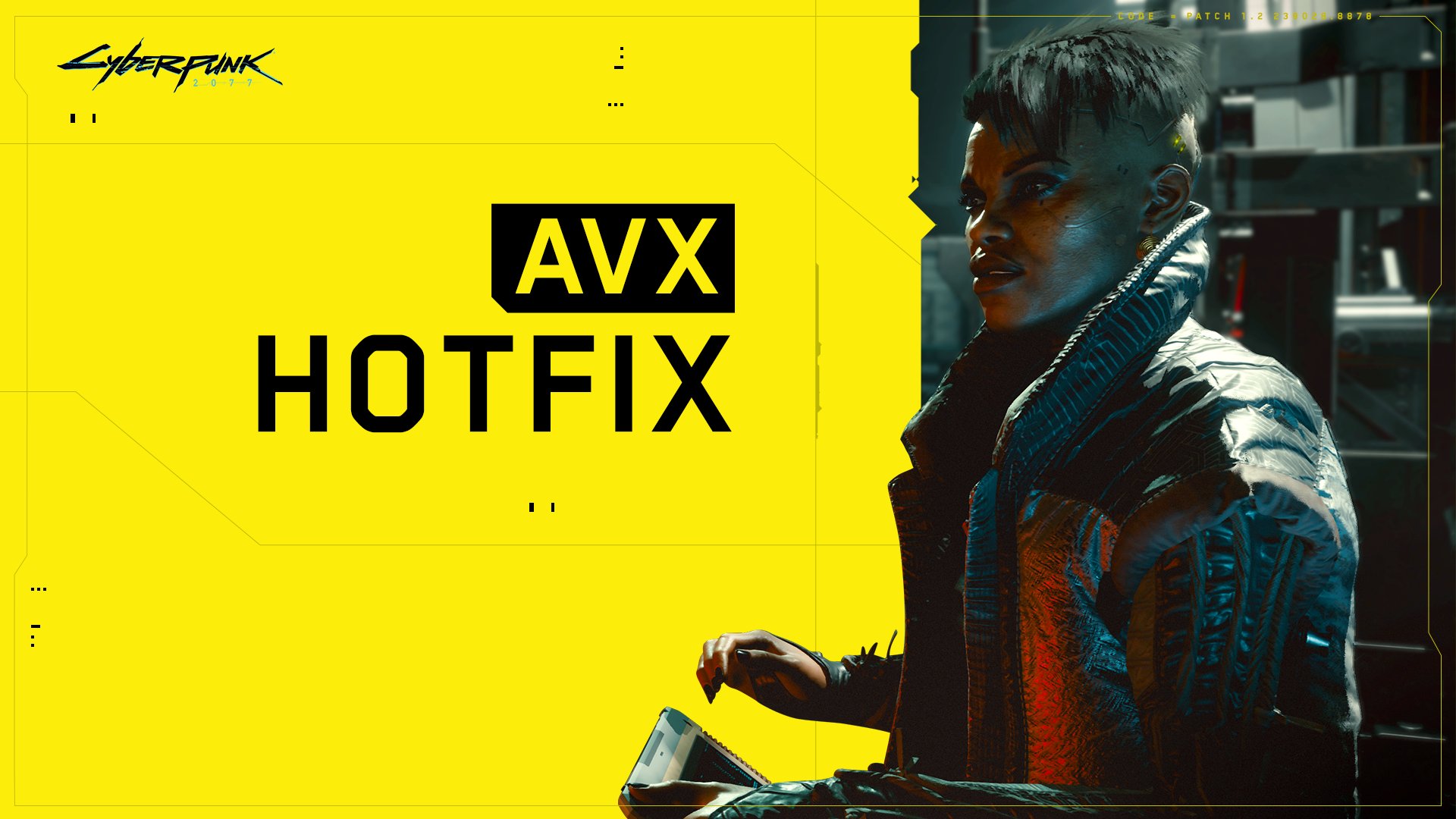 Cd projekt red cs on twitter we released a hotfix for cyberpunk2077