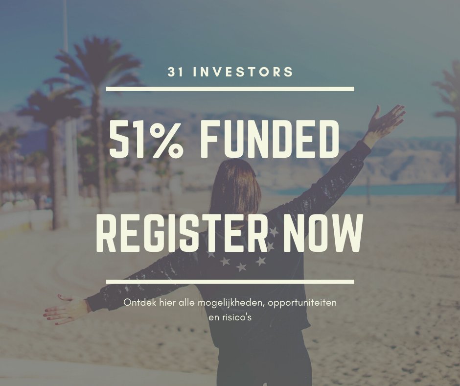 Onze crowdlening campagne loopt erg goed. 
Intussen is >50% gefinancieerd, dankzij >30 investeerders. Ook interesse? 

Wees er dan snel bij - ontdek hier meer over deze interessante opportuniteit, de voordelen en de risico's : invest.winwinner.be/nl/projects/24…
