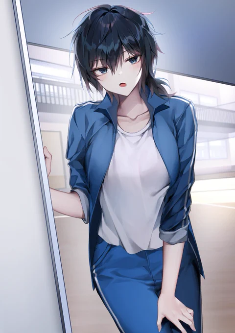 「  怪我したのか?保健室まで送ってあげる。」 