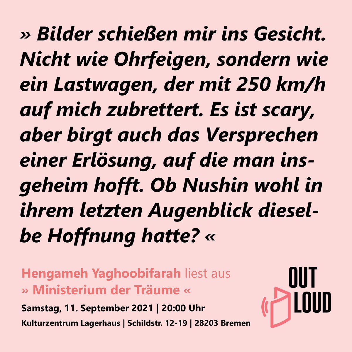 OUTLOUDBremen's tweet photo. Am Samstag!! #queerpowermonth https://t.co/NUE9ufVyNl