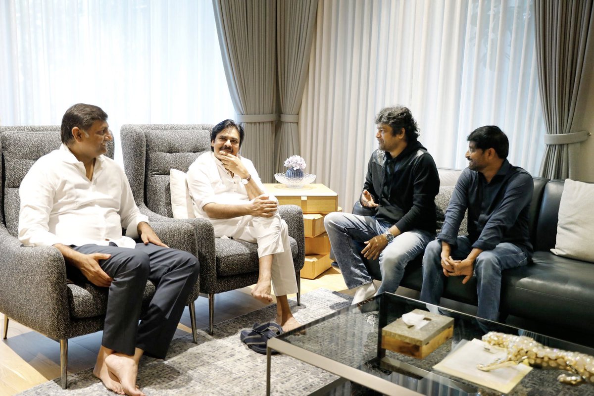 BheeshmaTalks's tweet photo. Most awaited Blockbuster Combo is ready to begin their shoot 🎥 

#PawanKalyan28 will be on sets very soon!

Stay excited https://t.co/8aEFeScnKL