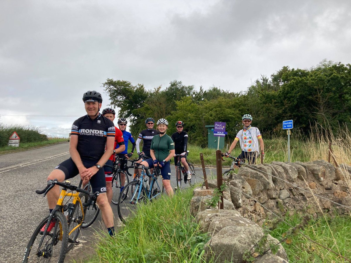 🧭 Club rides leaving Edinburgh on Saturday in every direction (and into every weather condition possible) 🧭