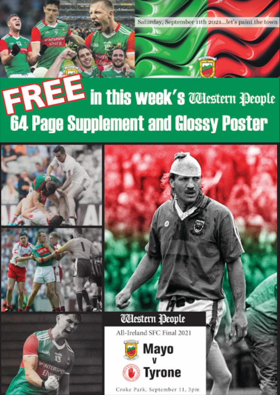 🟢🔴
64-page All-Ireland Supplement + Glossy Poster FREE in tomorrow's Western People. A must-have for all #Mayo fans leading into Saturday's final with previews, news, views and much, much more. Not to be missed!
🟢🔴