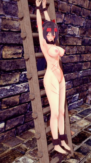 お疲れ気味のアサギちゃん 