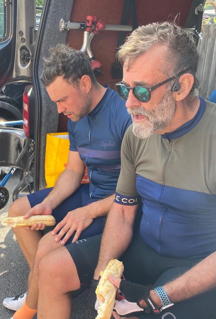 theimplantsage's tweet photo. Here are some pics of Pete's cycle of 500k in the Trafalgar Way this weekend! 
#wrenproject #trafalgarway https://t.co/pwuTCSApsa