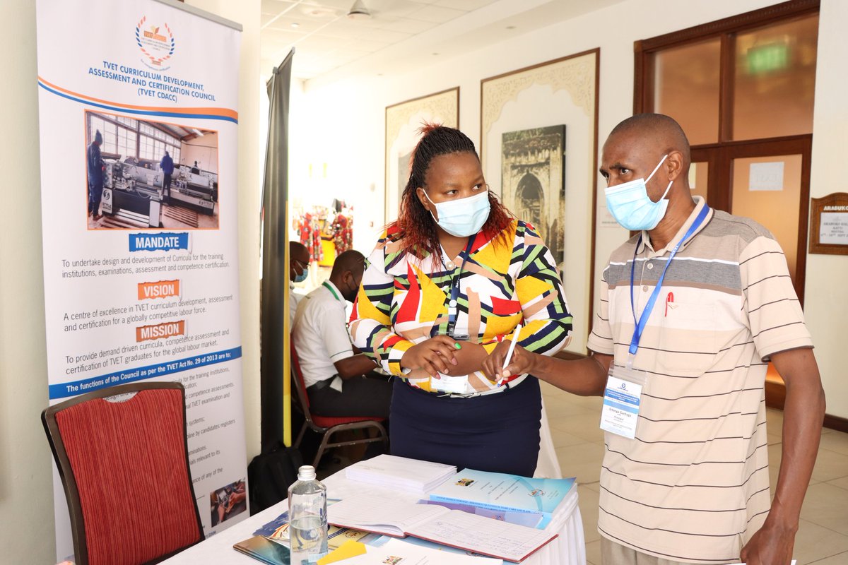 cdacc_tvet's tweet photo. The 2021 KATTI Annual General Meeting kicks off today at a Hotel in Mombasa
THEME:"Effective TVET Management Admist Covid-19"
Chief Guest: Prof George Magoha
#TVETINKENYA #LEAVENOONEBEHIND
#CBETtheWayToGo https://t.co/X2yCt1UsX6