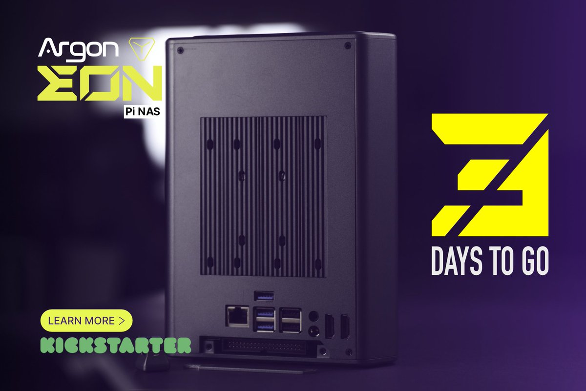 Argon EON - NAS Enclosure for Raspberry Pi 4