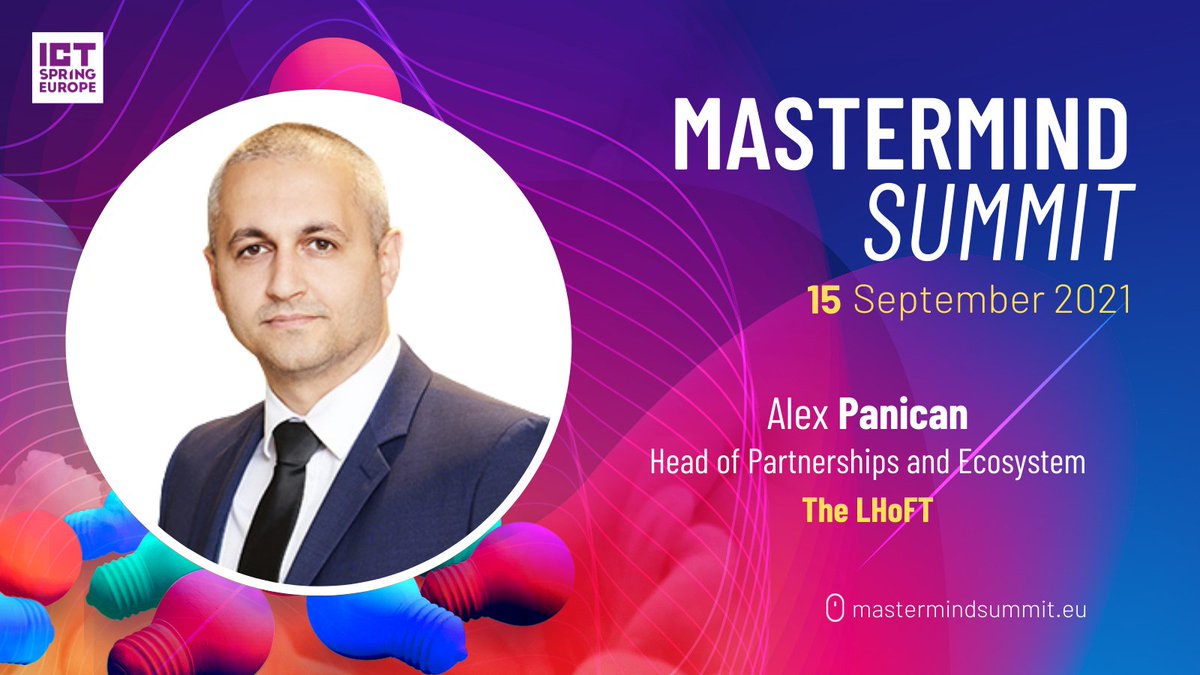 ICTSpring's tweet photo. 🚨 @apanican Head of Partnerships and Ecosystem @The_LHoFT will be part of #MastermindSummit next Sept 15. We will welcome him to moderate the #Fintech round table 🎯 REGISTER NOW 🎟 https://t.co/MZW9WruZn8
#SideEvent #ICTSpring2021 #B2BEvent #Startups #Innovation https://t.co/nSfHyG0VcB