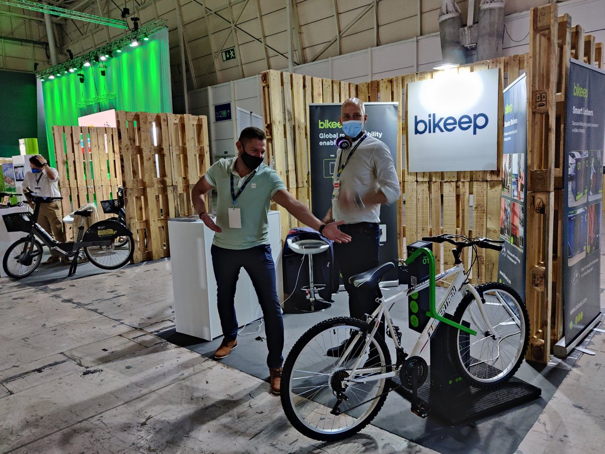 LindKristjan's tweet photo. Awesome to see real people @VelocitySeries, come and hear about all the success and progress we have achieved!
You find @bikeep from the loudest booth at the expo
#Velocity2021 #VC21 #bikeep https://t.co/V6ov0xELJ3