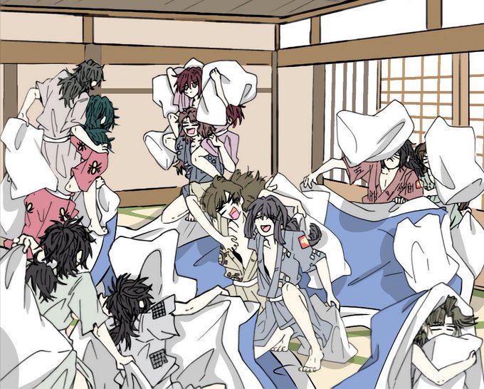 枕投げのtwitterイラスト検索結果 枕投げのtwitterイラスト検索結果