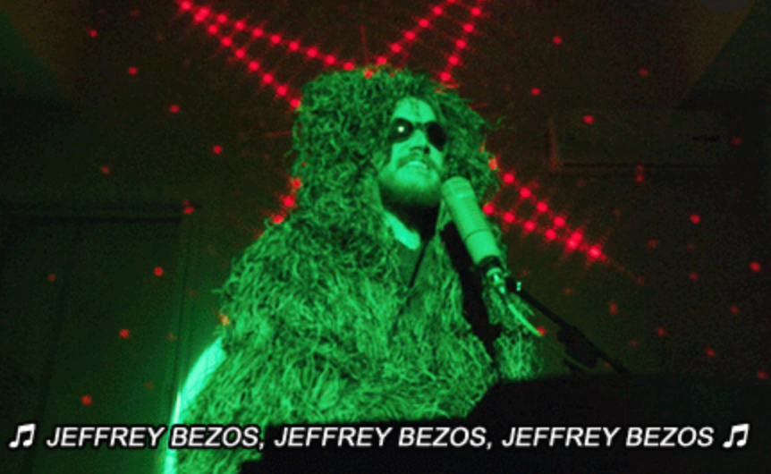 elenbalash's tweet photo. Okay Google, how to stop singing the "Jeffrey Bezos" song by Bo Burnham, while shopping on Amazon? I literally can't get back to work. https://t.co/CZzvf7d4EE