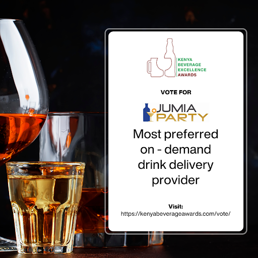JumiaKenya's tweet photo. Whoop Whoop!!!

Jumia party has been nominated for this year’s Kenya Beverage Excellence Awards (KBEA) under the category " Most preferred on-demand drink delivery ". 

Click => https://t.co/wdDaySvBFp go to category 14 and vote for us!!! Let's bring this home 😜😜

#JumiaParty https://t.co/SR9hhpfKaA