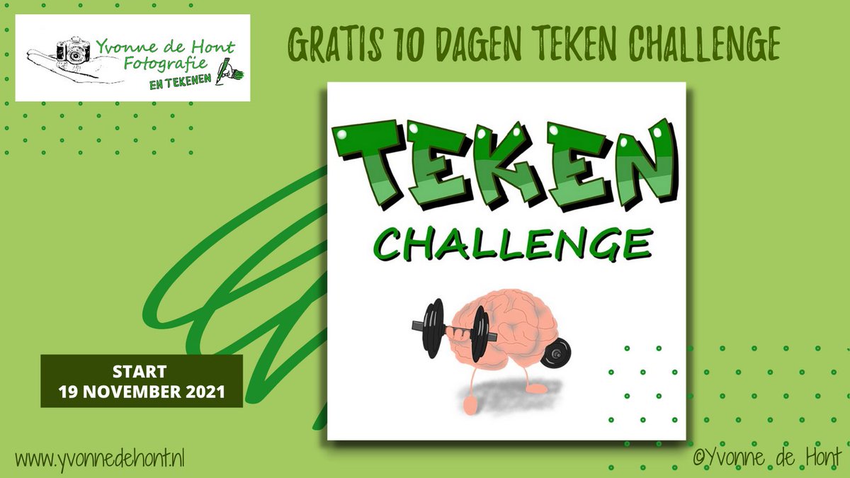 yvonnedehont's tweet image. Het is weer zover! Van 19 – 28 nov 2021 kun je meedoen met 7e editie van de gratis 10 dagen Teken Challenge. Meld je nu al aan op: yvonnedehont.nl/10-dagen-teken… .
#tekenchallenge #creativiteit #trainyourbrain #zakelijktekenen #rechterhersenhelft #challenge
