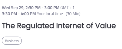 bincreve's tweet image. #CordaCon might as well be called #QuantCon this year
$QNT