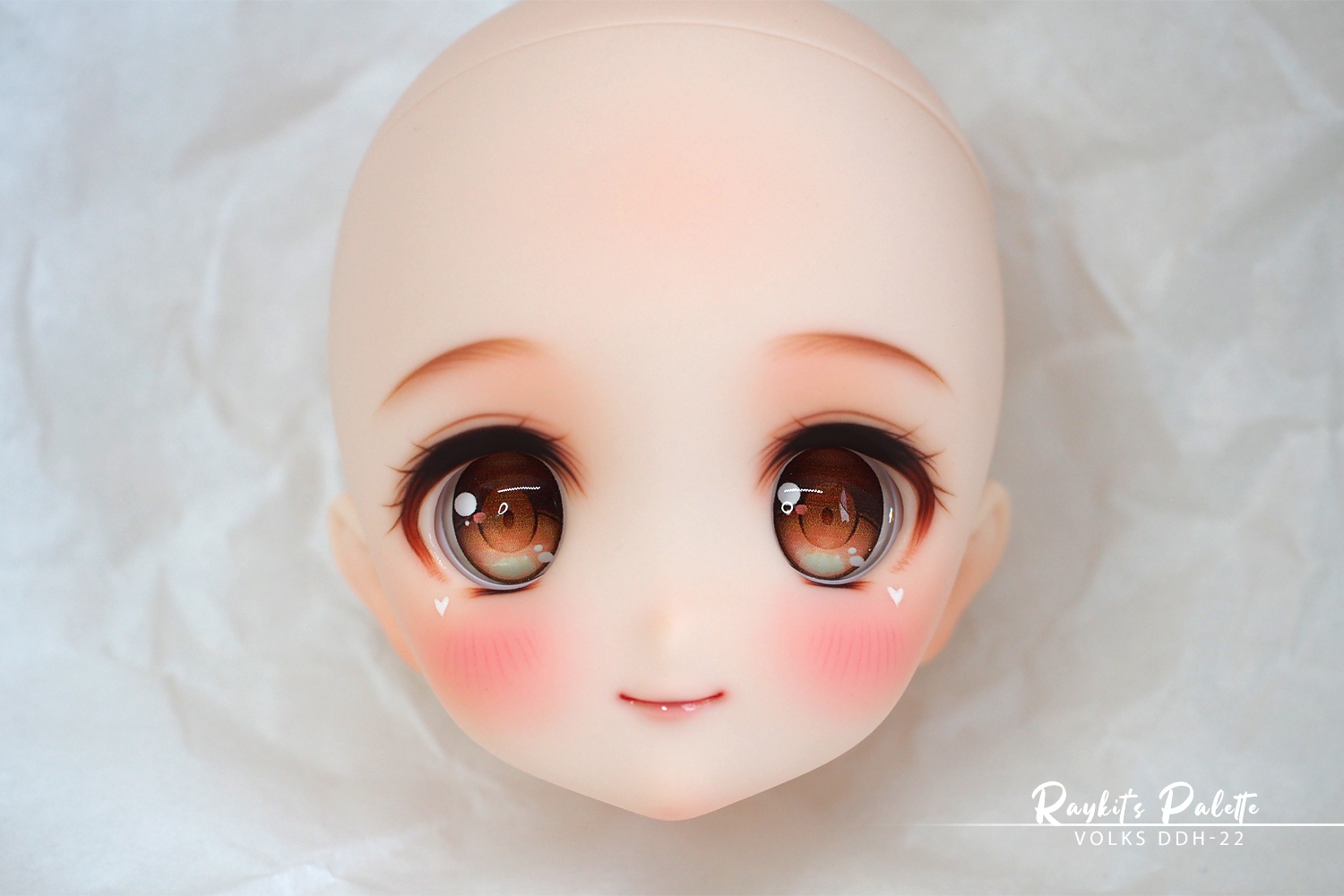 DDカスタムヘアーヘッド A ナチュラルゴールド | ボークス公式