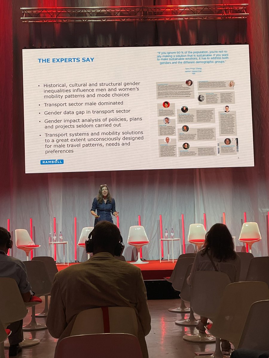 izzyBerlijn's tweet photo. The incredible @mobimaw is hosting the session; bridging the #gendergap in #mobility @VelocitySeries 
We know that women are an indicator for safe infrastructure and there are different trip patterns such as #tripchaining. Great to see a general interest and Plattform for all! https://t.co/5gUH8Jw4Jf