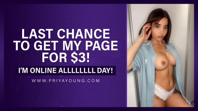 Sale Ends Today 😜😜😜  I&rsquo;m Waiting For You Right Now 😈😈  https://t.co/K19JXQ4uIb https://t.co/9sOOGHDR<a href="/tag/nfts"class="tags"><span>#nfts</span></a><a href="/tag/nftcollectible"class="tags"><span>#nftcollectible</span></a><a href="/tag/nftcreator"class="tags"><span>#nftcreator</span></a><a href="/tag/digitalcollectible"class="tags"><span>#digitalcollectible</span></a>