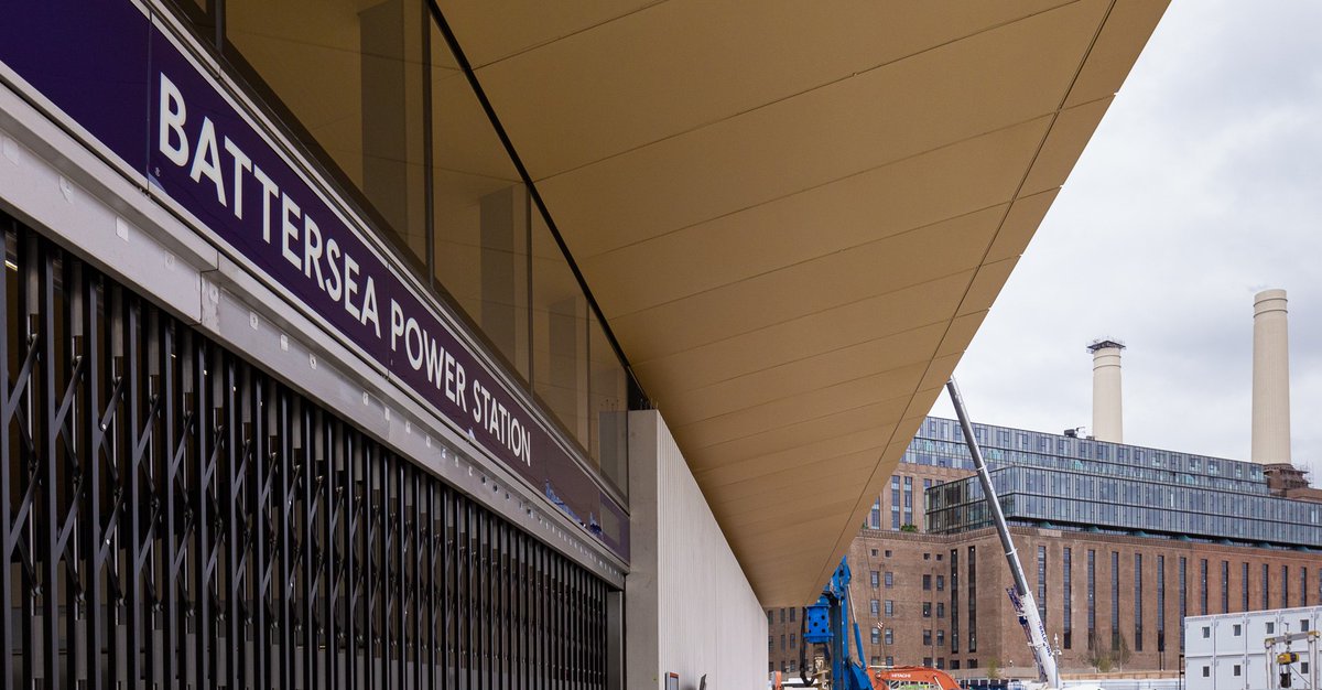 We are simply buzzing about the upcoming grand opening of the brand new <a href="/BatterseaPwrStn/">Battersea Power Station</a> tube station. From 2 weeks today, you can 'mind the gap' at this iconic landmark via the Northern Line! Find out more: bpwrstn.com/bpsunderground
<a href="/NatalieLintott/">Natalie Lintott</a> <a href="/duncangilliard/">Duncan Gilliard</a>
<a href="/MattAshman/">Matt Ashman</a> <a href="/TfL/">TfL</a>