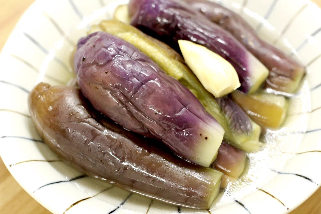 台所に立ちたくない時にレンチンなすの白だし漬け！！