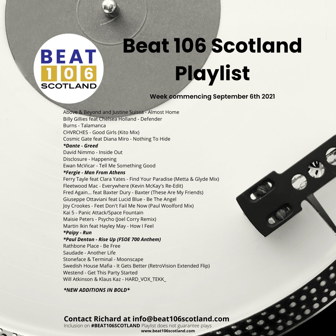 Beat 106 Scotland www.beat106scotland.com tweet media