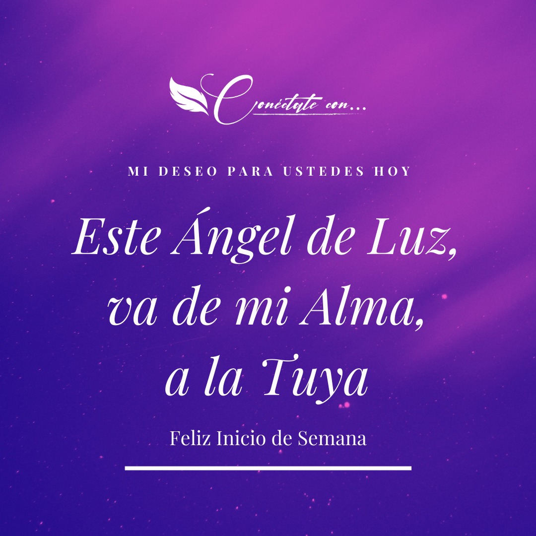 conectate_con's tweet image. 🙏🏻 Hoy quiero enviarles, a mi Ángel de luz😇

Que tengan un Hermoso inicio de #semana

Si te gustó comparte y dale #Like! ❤️
#conectate_con #angeles #arcangeles #motivacional #reiki  #namaste #leydeatraccion #mensajedelosangeles #crecimientopersonal #felizdia  #motivacion #lunes