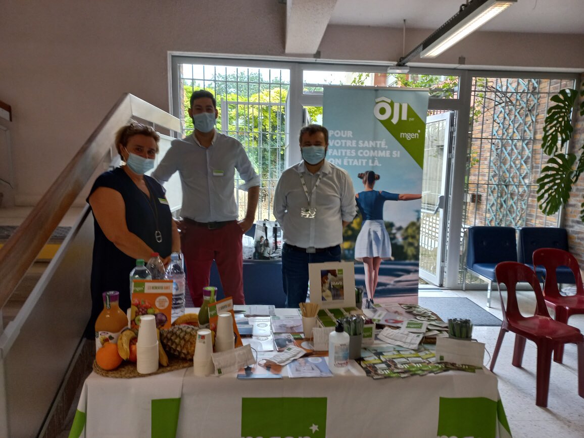 Durand3Durand's tweet image. La mgen de l’Aude auprès des étudiantes et étudiants de l’IFSI de Carcassonne, bonne rentrée !!!