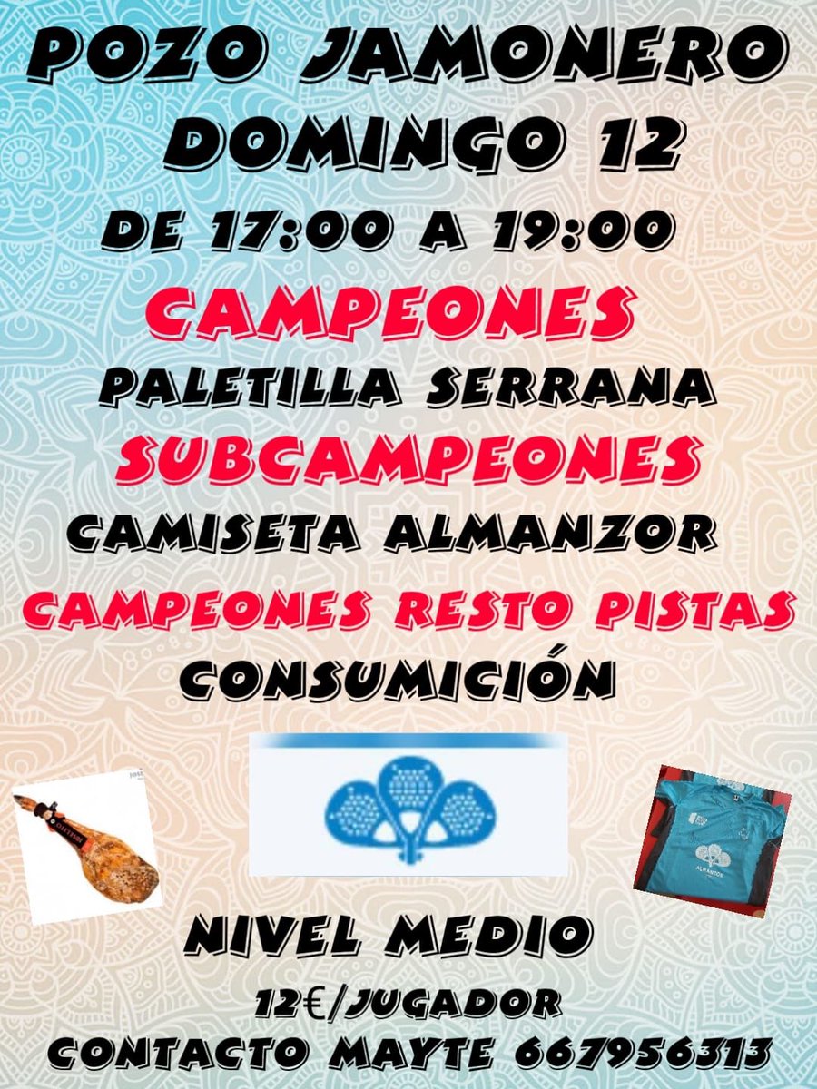 Club Padel Almanzor (@padelalmanzor) on Twitter photo 