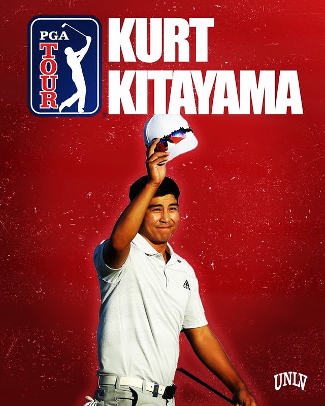 Introducing our newest PGA Tour Member @Kurt_Kitayama ‼️ A big S/O to our guy. Not many people will ever realize how hard this dude works and the sacrifices he made to get to this point. Hard work always wins 🗣💯 #RebsOnTour