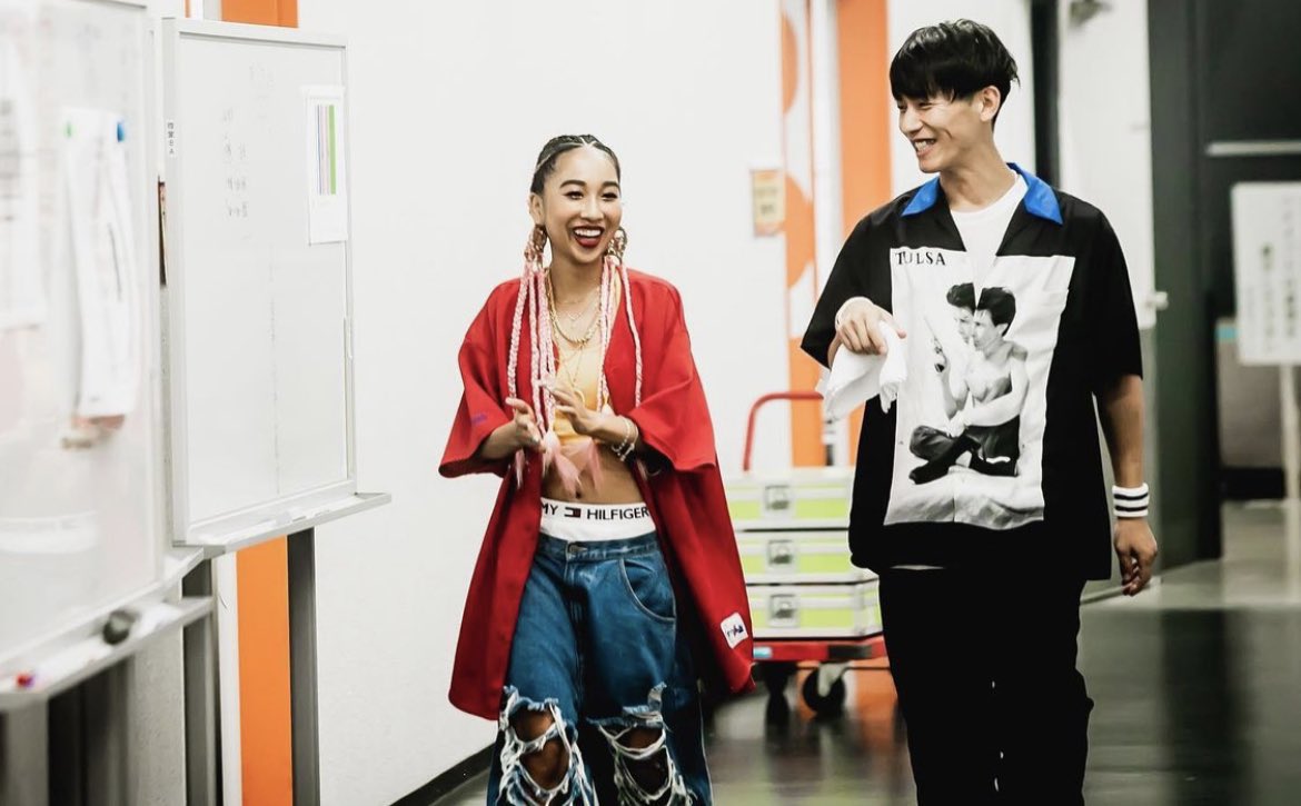 Riho 東京crew テルマちゃんがとってもいい笑顔 応援したくなるよ 青山テルマ 真太郎 T Co 0stgxabjs6 Twitter