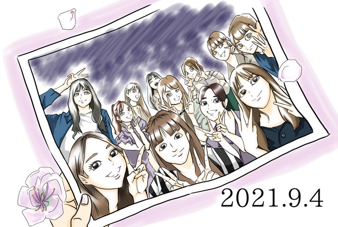 乃木坂46三期生結成5周年のtwitterイラスト検索結果