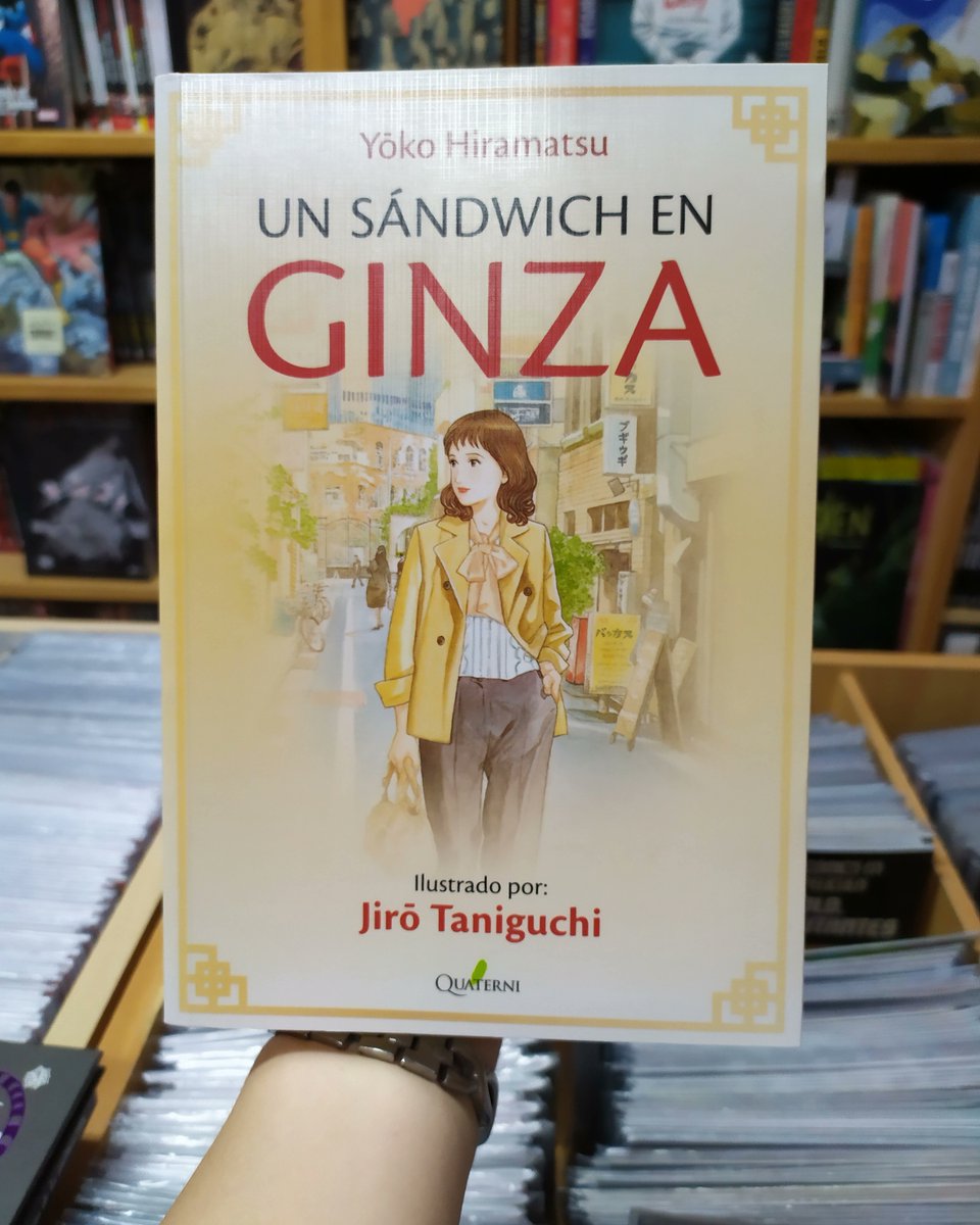 RaraAvisDH's tweet photo. 💚Hoy callejeamos por Tokio y para almorzar, ¡un sándwich en Ginza! 😎📖🙌🥟🥤💚
#unsándwichenginza #hiramatsu #jirotaniguchi #quaterni #literaturajaponesa #japon #raraavis #raraavisdh #depaseoporjapón #japoneando #lecturaschulas #felizlunes #librerias #sevilla #booklovers https://t.co/BfUjQI2MW2