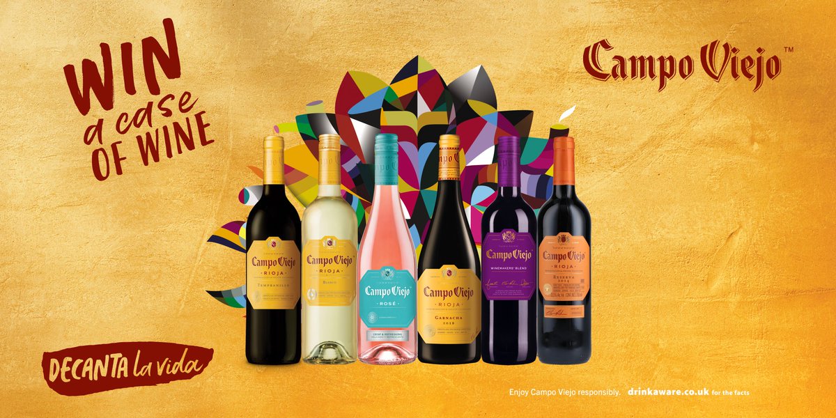 myLondis's tweet photo. Today, we're giving you the chance to #win a whole case of wine thanks to the team at Campo Viego! 🙌

To enter:
🍷 Follow us! @myLondis
🍷 RT
🍷 Tag your wine drinking bestie!

18+/GB Only. See T&amp;C's via https://t.co/2ESbg1X47P. Closes: 13/09/2021⁣ https://t.co/JN4sKBJ00O