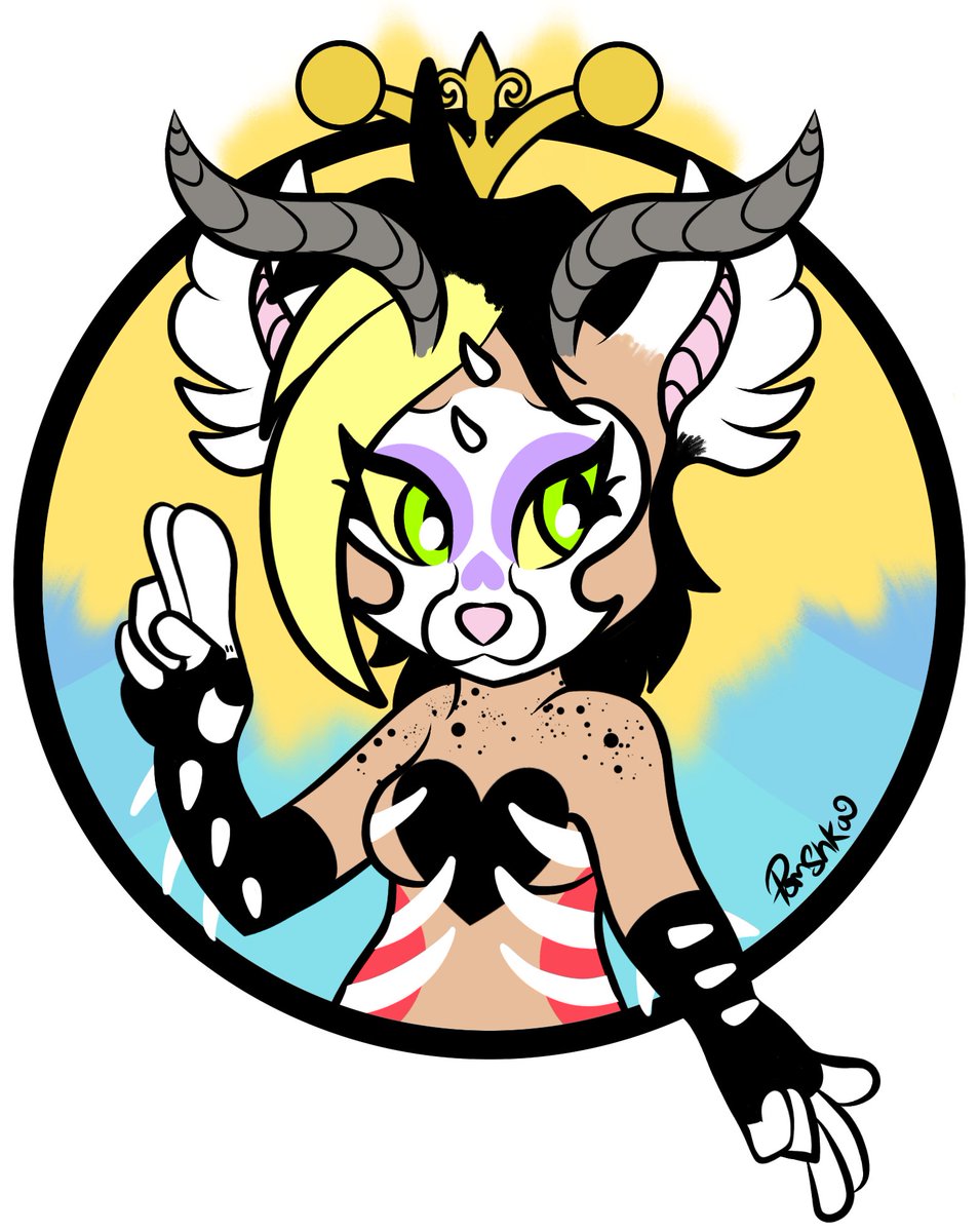 Pomshkas's tweet image. #Visiblenonbinary Hello! I&apos;m Pomshka! And I draw cute things saying naughty words. You can find me on Instagram as Pomshka! I have a Teepublic and RedBubble store! And I&apos;m currently crowdfunding for Top surgery! 
linktr.ee/Pomshka
#nonbinary #nonbinarycreators