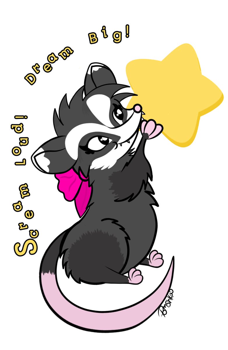 Pomshkas's tweet image. #Visiblenonbinary Hello! I&apos;m Pomshka! And I draw cute things saying naughty words. You can find me on Instagram as Pomshka! I have a Teepublic and RedBubble store! And I&apos;m currently crowdfunding for Top surgery! 
linktr.ee/Pomshka
#nonbinary #nonbinarycreators