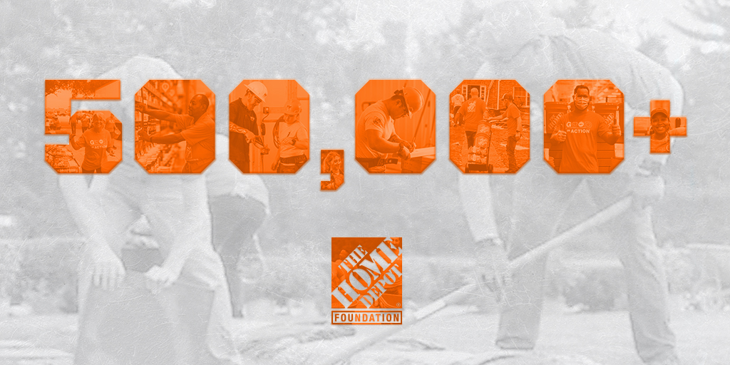The Home Depot Foundation (@homedepotfound) on Twitter photo To our 500,000 associates who adapted over the last year, the compassionate #TeamDepot volunteers who never stopped giving back, those who dedicated their life to serving or are still serving, and those filling the skilled labor gap — happy Labor Day. To our 500,000 associates who adapted over the last year, the compassionate #TeamDepot volunteers who never stopped giving back, those who dedicated their life to serving or are still serving, and those filling the skilled labor gap — happy Labor Day.