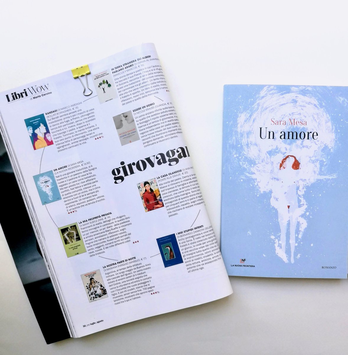 nuovafrontiera's tweet photo. "Un romanzo teso di silenzi, equivoci, pulsioni, vittime."
"Un amore" di Sara Mesa – in libreria dal 9 settembre – tra i #LibriWow recensiti da Marta Cervino su @MarieClaire_it
#InArrivo https://t.co/jCd6WOX5Mk