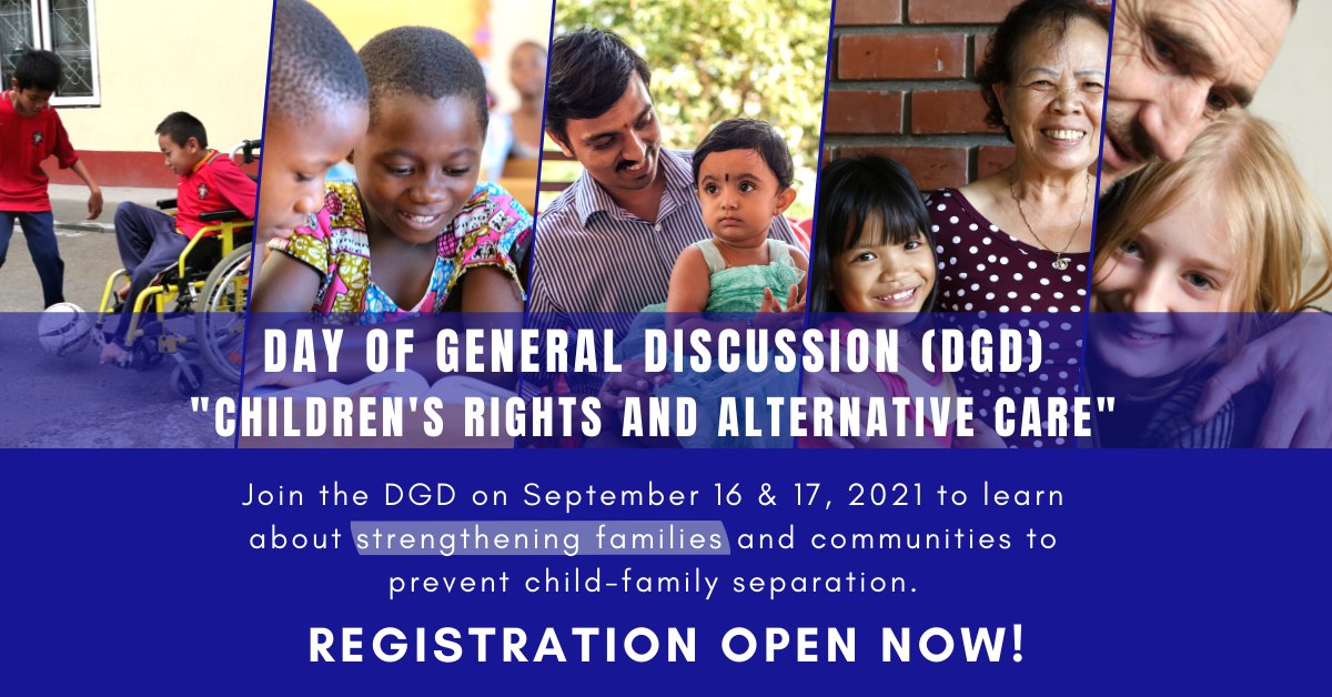 lumos's tweet photo. The #DayofGeneralDiscussion on #ChildrensRights and #AlternativeCare brings the issue of children deprived of family care to a global platform. To be part of this major event, register here: https://t.co/bcsCJ9DM3V #DGD2021 #ChildRightsAndCare #TransformingSystems https://t.co/HAJ1xd0MdN