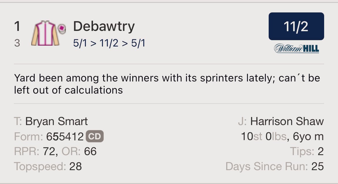 shaw_harrison's tweet photo. One ride tonight @NewcastleRaces #Debawtry runs at β°8.00PM for @BryanSmartRacin and @Akebar_Park the best of luck to everyone tonight #HS #GoodLuck #fingerscrossed ππππππ€π€ https://t.co/SMSRlWpteu